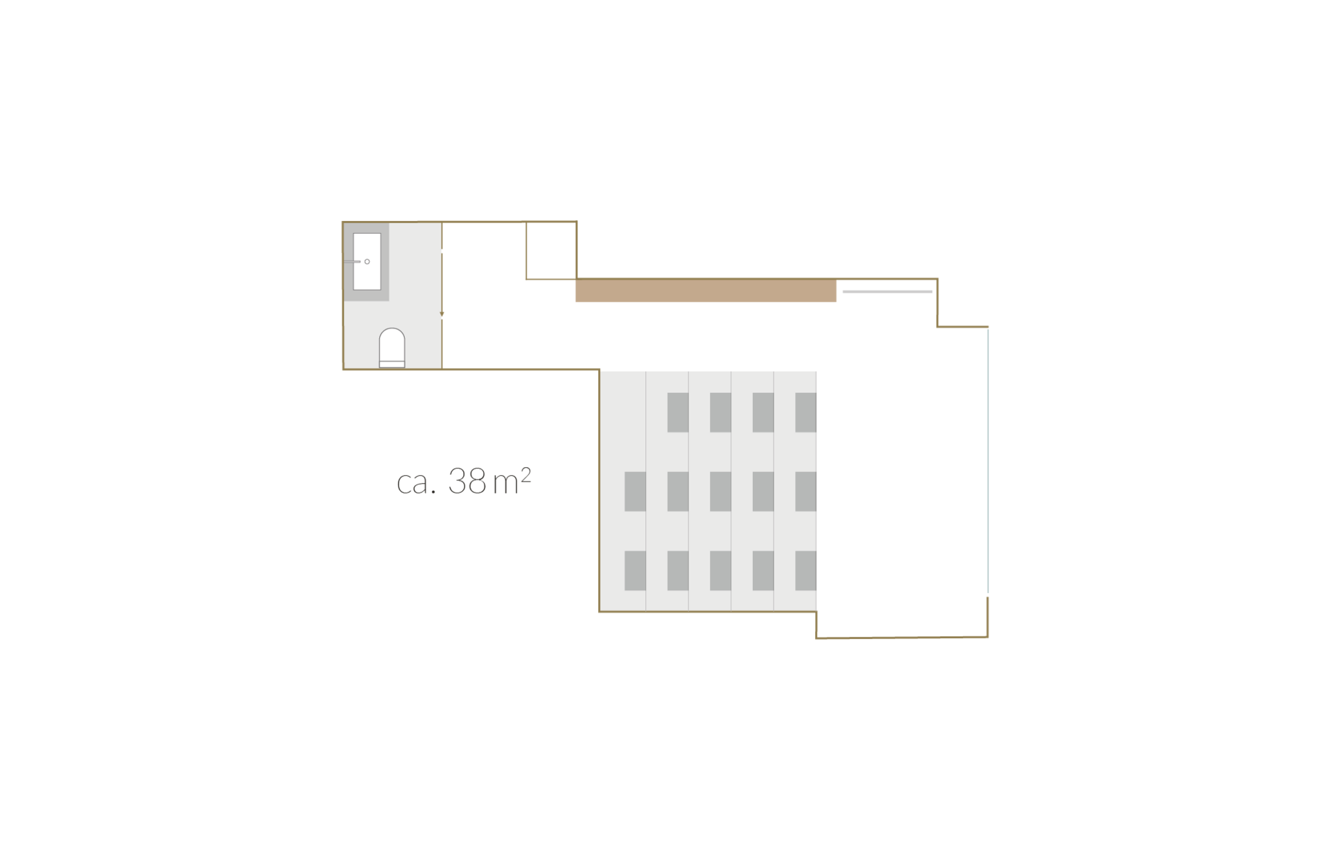 Grundriss Tagungsraum Köln