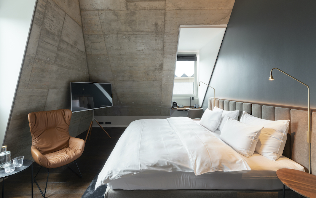 Der Suite Schlafbereich im Legend Hotel